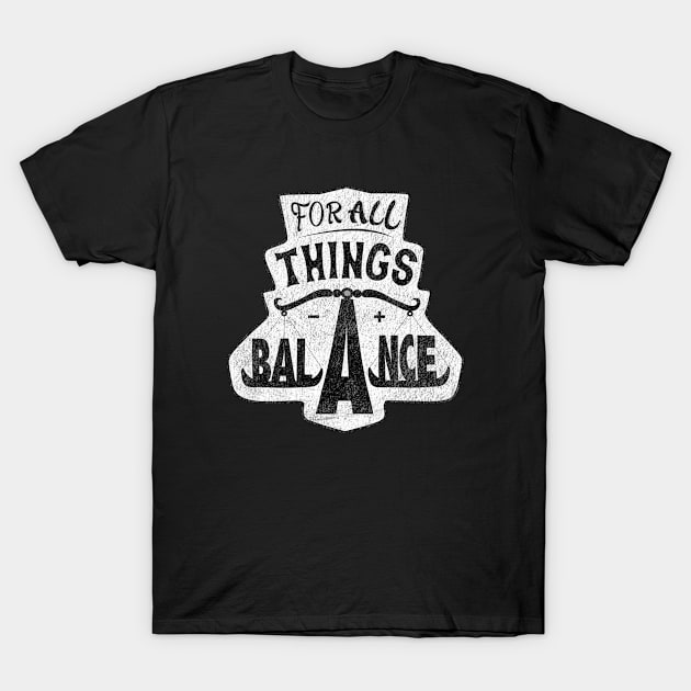 For All Things Balance T-Shirt by Studio Forty K